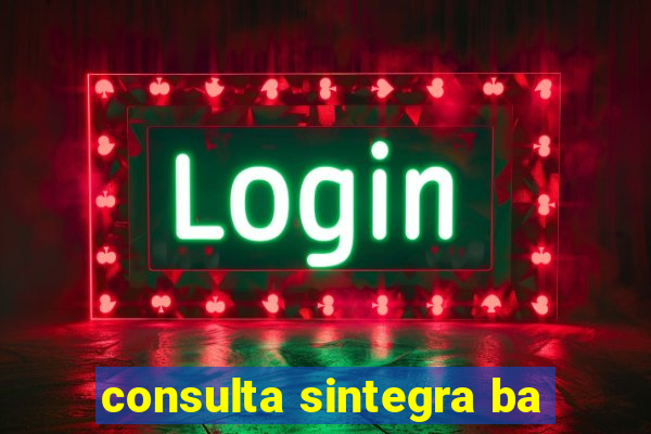 consulta sintegra ba